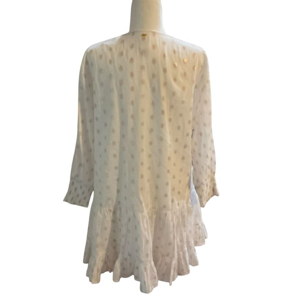 PQ Swim Water Lily Brooke Tunic Cover Up Polka Dot Dress Size M/L​ - Picture 7 of 11
